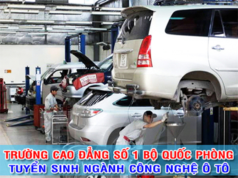 Tuyển sinh hệ Cao đẳng Công nghệ Ô tô